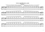 GuitarPro8 TAB: Meshuggah's 4-string bass tuning (FBbEbAb) C pentatonic major scale box shapes (1313 sweep patterns) pdf